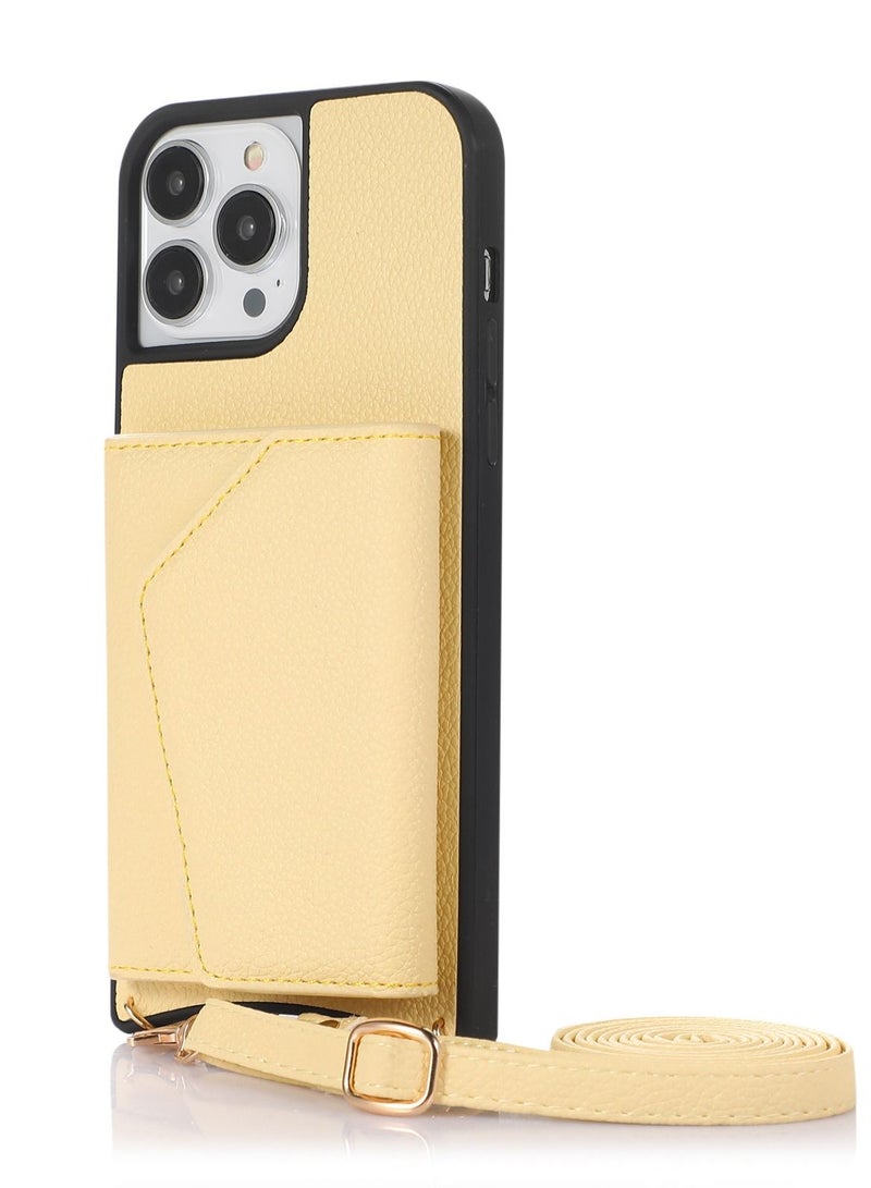 Suteni Back Cover Card Slots Leather Phone Case for iPhone - Image 1