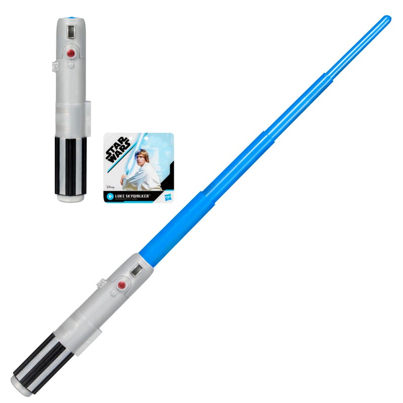 STAR WARS Non-Electronic Luke Skywalker Lightsaber, Officially Licensed Blue Lightsaber, Roleplay Toys Boys & Girls Ages 4+ - Image 3