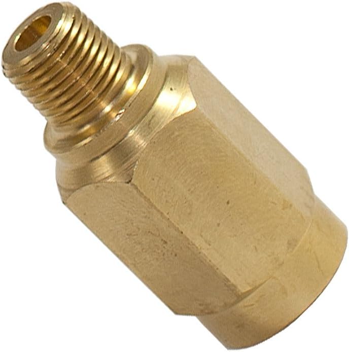 GlowShift Fuel Pressure Snubber Valve Sensor Adapter - Image 1
