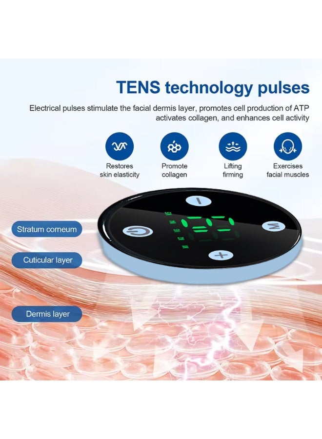 شريط تنحيف الوجه وجهاز رفع الوجه بشكل V – يشد ويحسن ملامح الوجه، يعالج خطوط الابتسامة والذقن المزدوجة، قناع نوم لنحت الوجه - Image 3