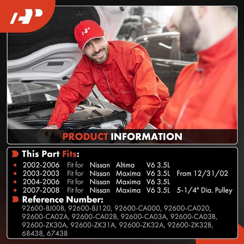 A-Premium ضاغط مكيف A-Premium مع قابض لسيارات نيسان - Image 2