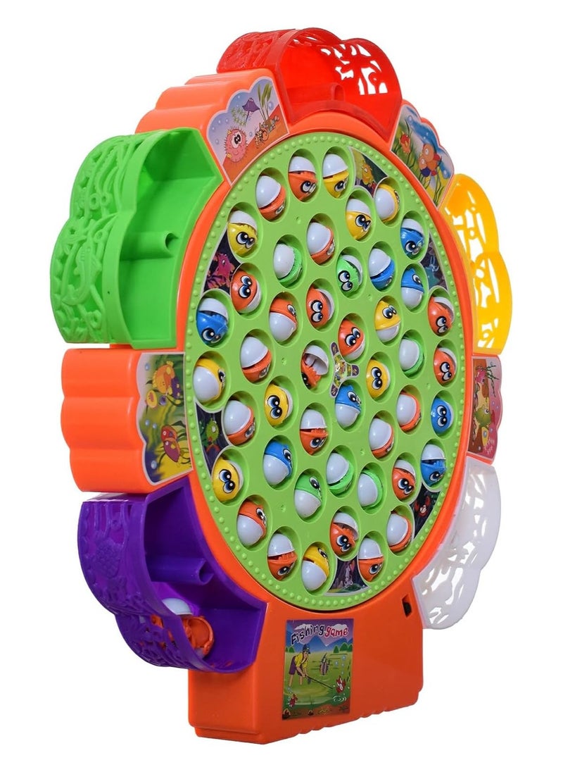 Rotary Fishing Toy 45 Pieces Multicolor  - Image 2