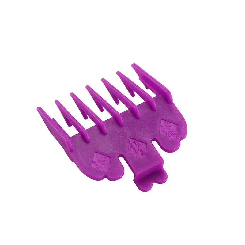 Hair Clipper Comb 1.5mm 4.5mm Premium ABS Washable Guide Comb - Sturdy Durable Clipper Attachment for Professional Barbers Hair Stylists - Image 1