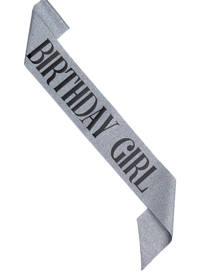 MEDOOSI Birthday Girl Sash And Bride Headband Bride To Be Crown - Image 3
