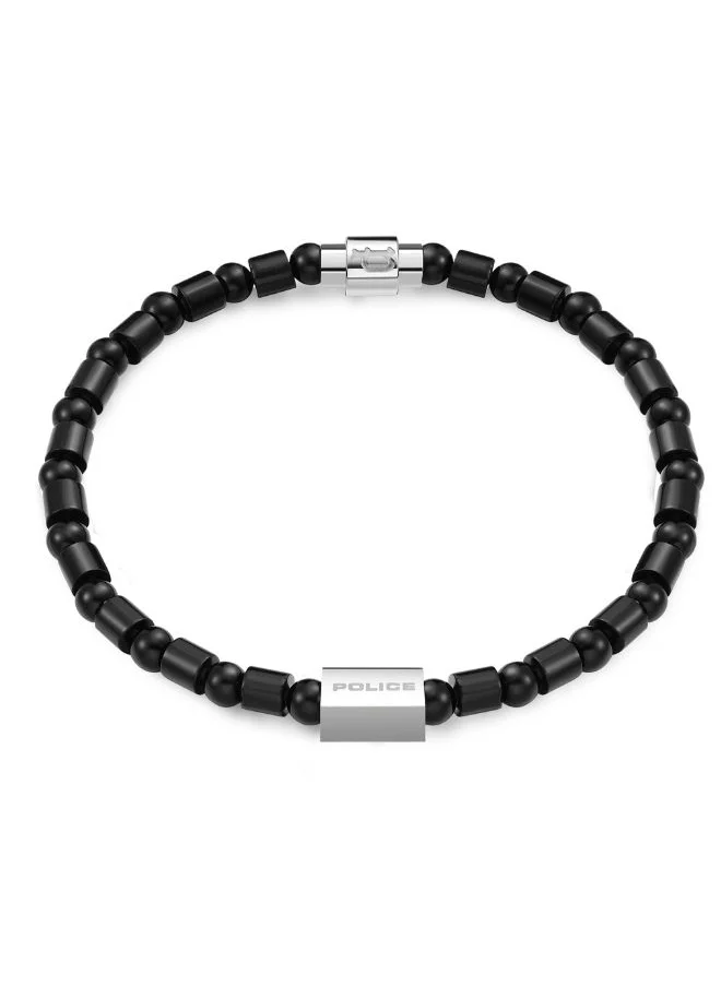 POLICE Urban Color Bracelet For Men Silver Color