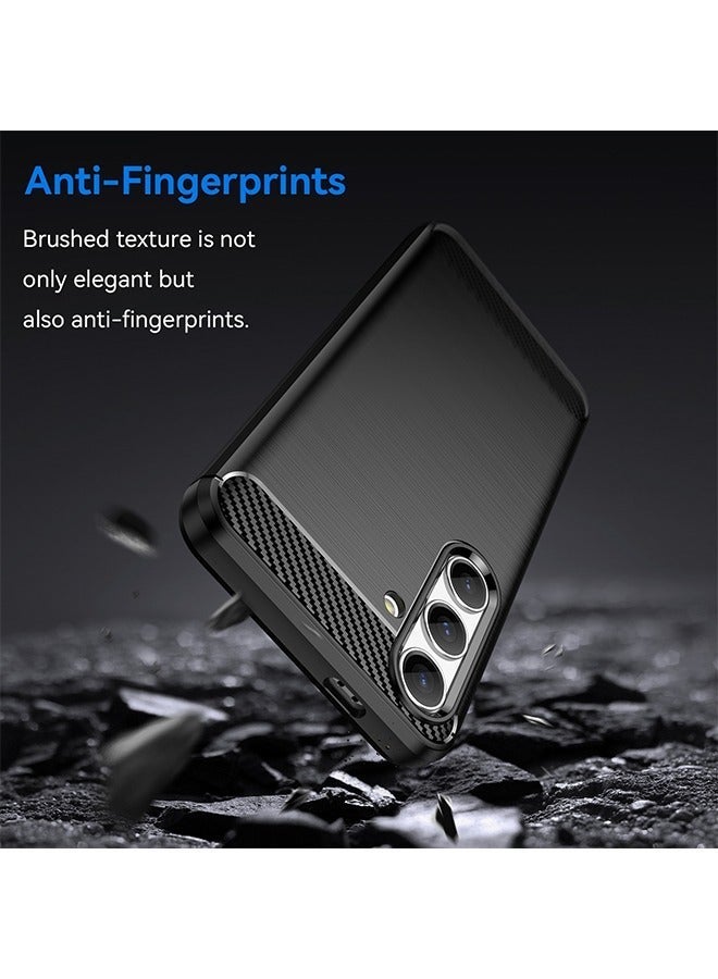 X-level Samsung Galaxy S24 Plus 5G Case Cover with Soft TPU Carbon Fiber Texture Anti-Scratch Shockproof Slim Anti-Drop Bumper Back Cover Comfortable Touch shell Phone Accessory for Samsung Galaxy S24+ - Image 5