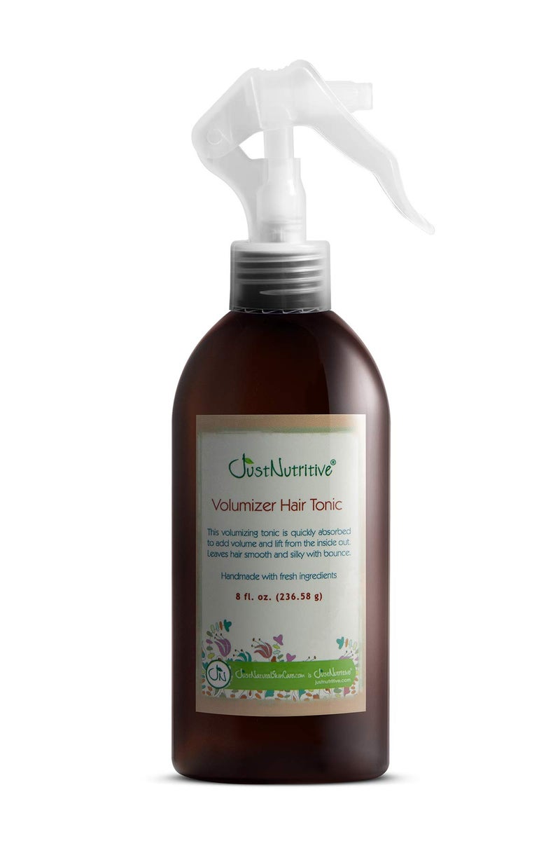 Just Nutritive Volumizer Hair Tonic | Instant Volume and Lift | Lightweight Tonic For Men and Woman | Natural Hair Root Lifter for All Hair Types | Just Nutritive | 8 Fl Oz - Image 1