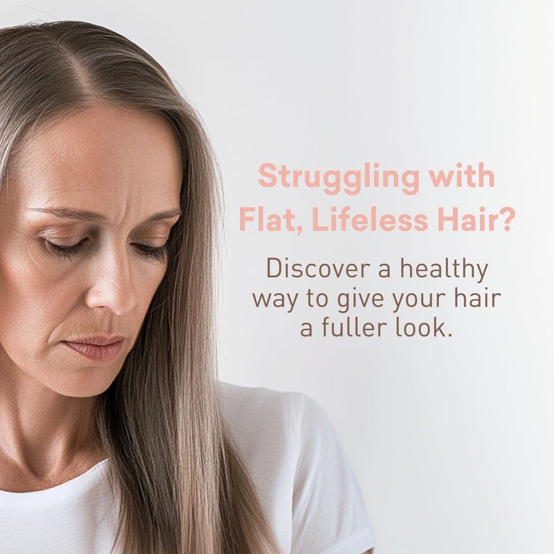 Just Nutritive Volumizer Hair Tonic | Instant Volume and Lift | Lightweight Tonic For Men and Woman | Natural Hair Root Lifter for All Hair Types | Just Nutritive | 8 Fl Oz - Image 2