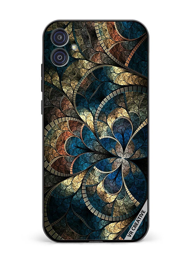 VR CREATIVE Protective Case Cover For Samsung Galaxy M04/F04 Mandala Abstract Design Multicolour - Image 1