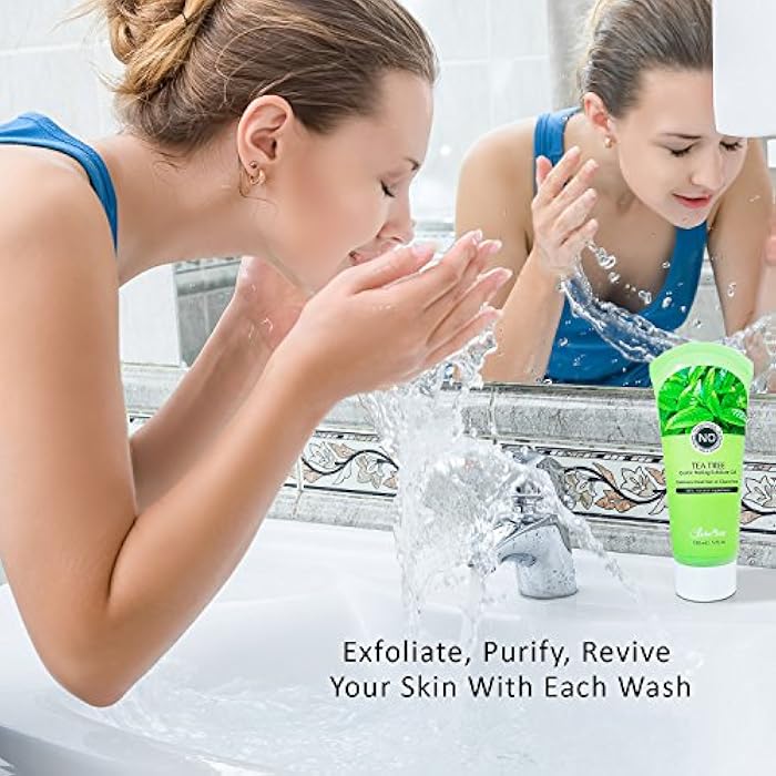 Care Me Facial Exfoliating Gel, Non-Scrub Gentle Exfoliantor for Face & Body, Exfoliates, Peels, and Removes Dead Skin Cells, Reveals Glowing, Brighter Skin, 150 ml/5 fl oz - Image 3