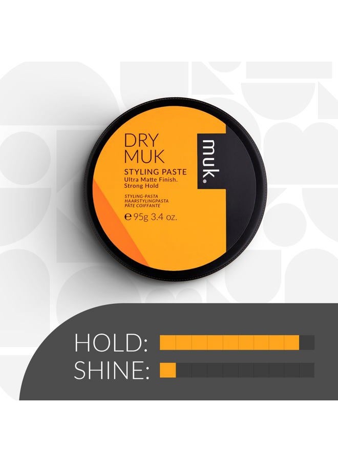 MUK. Haircare Dry Ultra Matte Styling Paste, Strong Hold Paste - 3.4oz - Image 3