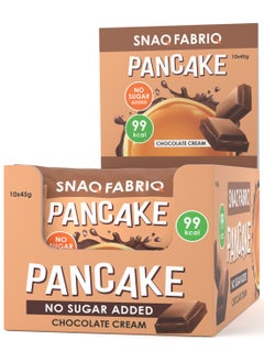 Snaq Fabriq Pancake with Chocolate Cream 10x45g  - Image 1