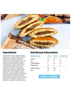 Snaq Fabriq Pancake with Chocolate Cream 10x45g  - Image 4