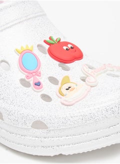 Disney Girls Applique Detail Clogs with Backstrap  - Image 5
