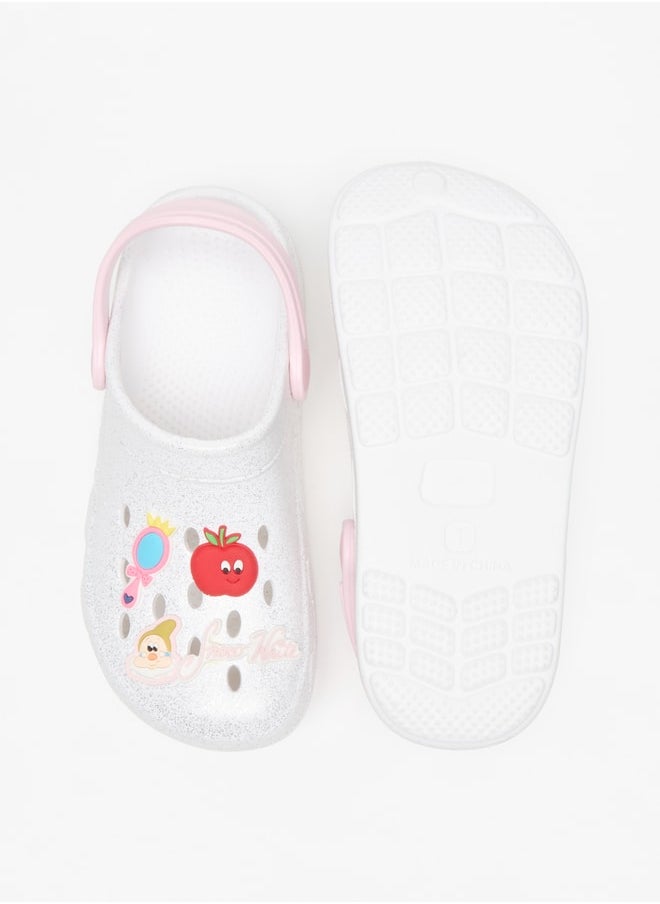 Disney - Girls Applique Detail Clogs with Backstrap - Image 1