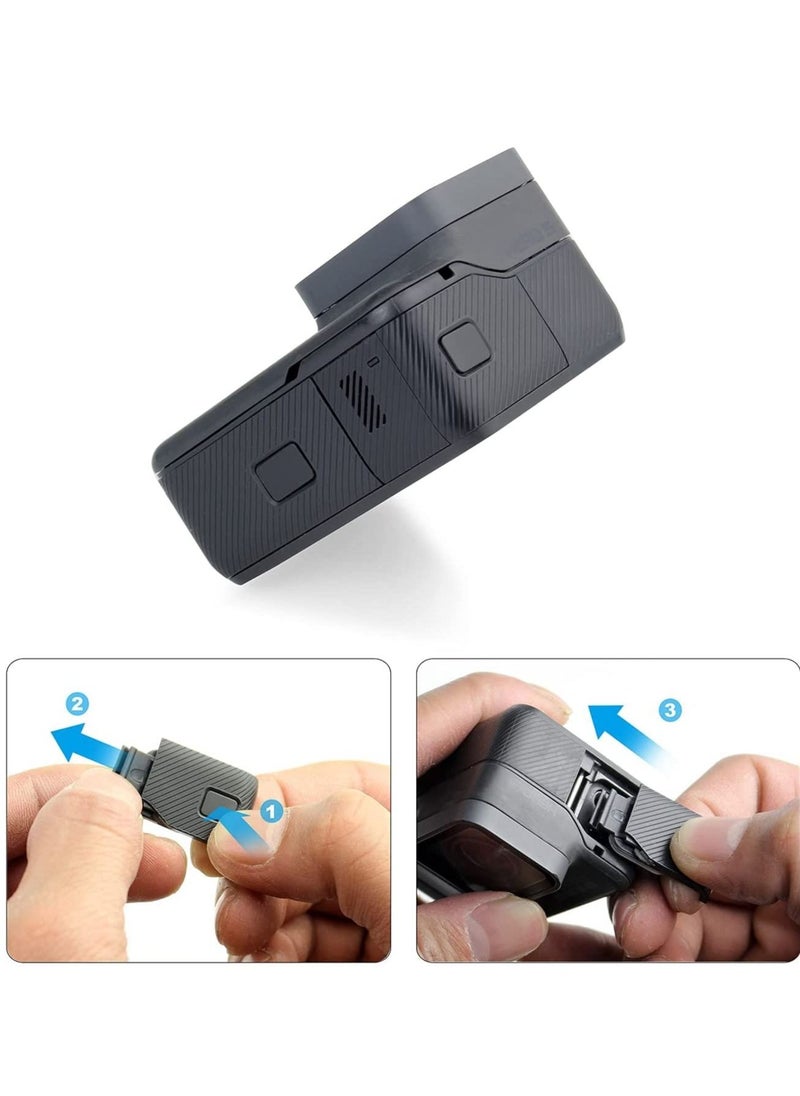 Excefore Replacement USB Side Door Cover for GoPro Hero 5 Black Hero 6 Black USB-C Side Door Cover Repair Part Accessory  - Image 5