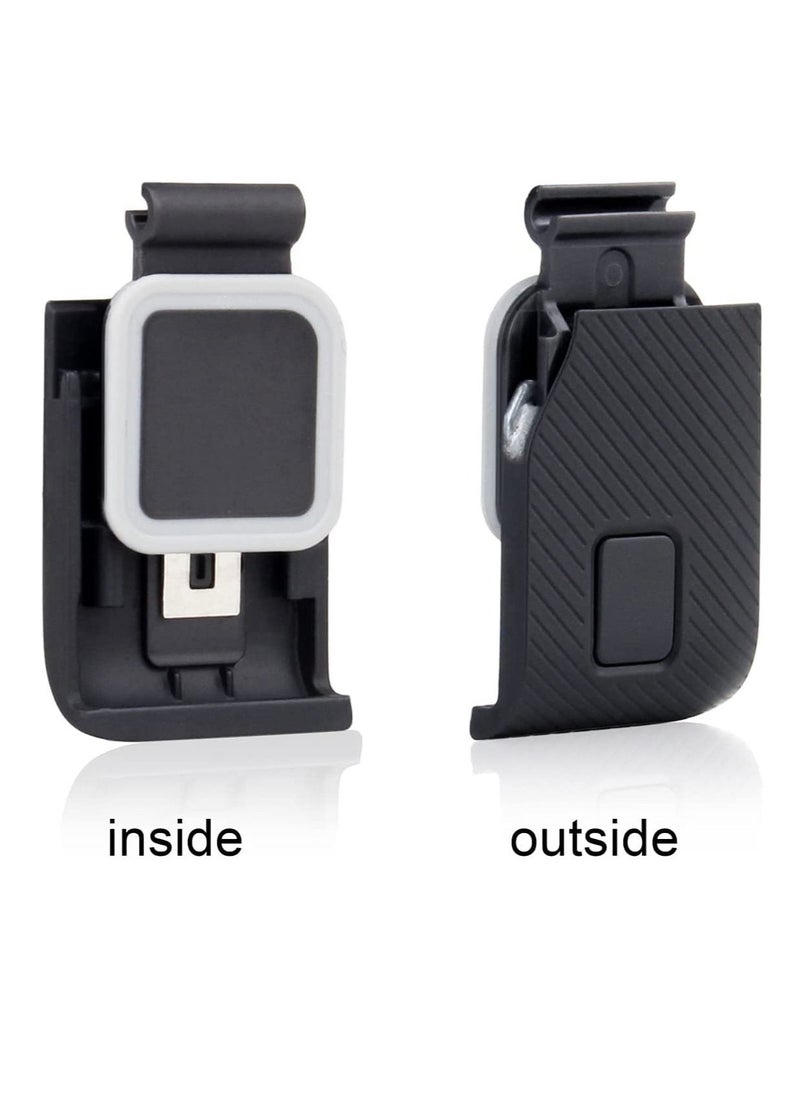 Excefore Replacement USB Side Door Cover for GoPro Hero 5 Black Hero 6 Black USB-C Side Door Cover Repair Part Accessory  - Image 3