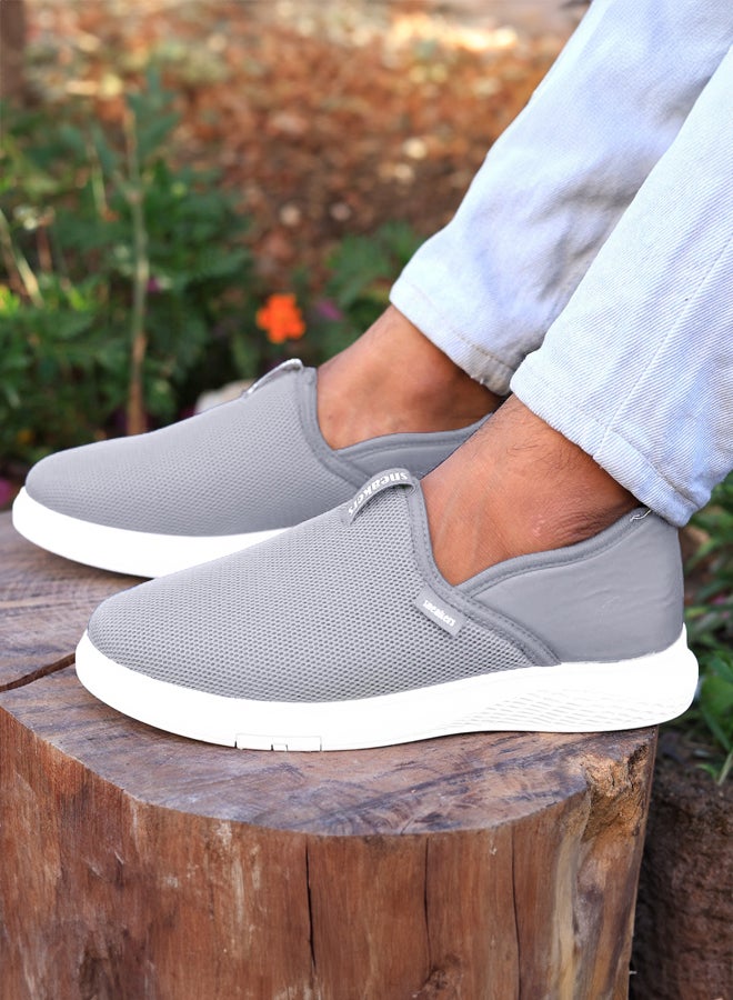 now Men’s Casual Slip-On Sneakers – Breathable Mesh Lightweight Shoes with Comfortable Non-Slip Sole for Daily Walking AX03 - Image 3