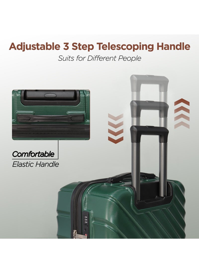 MIAZIB MIAZIB Luggage Sets Suitcases with Wheels Suitcase set Hardshell Luggage sets Clearance Luggage sets with TSA Lock 20/24/28 Inch Luggage Lightweight Suitcases with Wheels Jasper  - Image 4