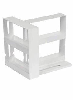 KASTWAVE Rotating Spice Racks, Free Standing Spice Jar Rack Rotating Cupboard Organisers Kitchen Storage Rack Shelf Holders Cabinet Organiser Seasoning Storage Box For Spices Condiments Cans  - Image 4