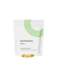 Nutrafol Women's Hair Growth Supplements, for Women Ages 18-44, Clinically Proven Hair Supplement for Visibly Thicker and Stronger Hair, Dermatologist Recommended - 1 Month Supply, 1 Refill Pouch