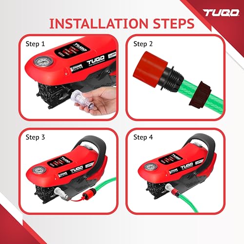 TUQO Universal 3/4" Inlet Water Filter Set | Heavy-Duty Pressure Washer Connector with Quick Coupler | Suitable for TUQO, Bosch, Karcher, JPT, Starq & More | Durable, Leak-Proof | WF60/SPA22 - Image 4