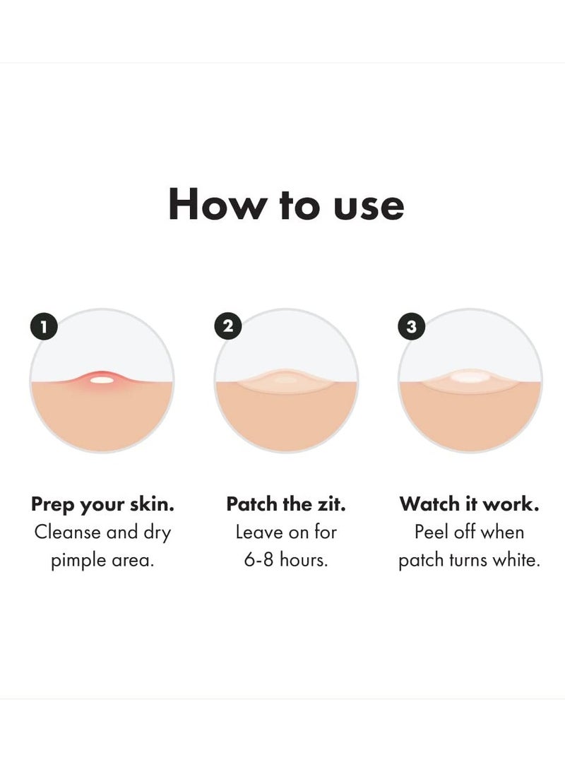 Mighty Patch - Cosmetics Invisible+ Patch - Daytime Hydrocolloid Acne Pimple Patches for Covering Zits and Blemishes, Ultra Thin Spot Stickers for Face and Skin (24 Medium and 15 Small Patches) - Image 1