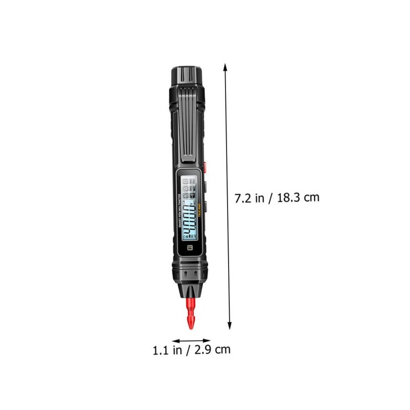 Multimeter Pen Voltage Tester Ohm Continuity Tester 1 Pack - Image 3