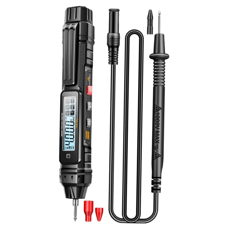 Multimeter Pen Voltage Tester Ohm Continuity Tester 1 Pack - Image 2