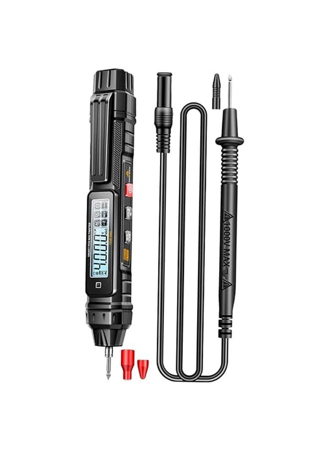 Multimeter Pen Voltage Tester Ohm Continuity Tester 1 Pack - Image 1