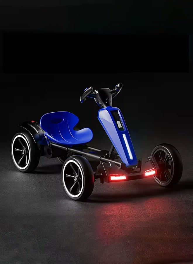 جساي تويز سيارة كارتينج كهربائية ذكية 4 في 1 للأطفال | تصميم قابل للطي، مدى تشغيل فائق، إطارات مضادة للثقب لجميع التضاريس - Image 1