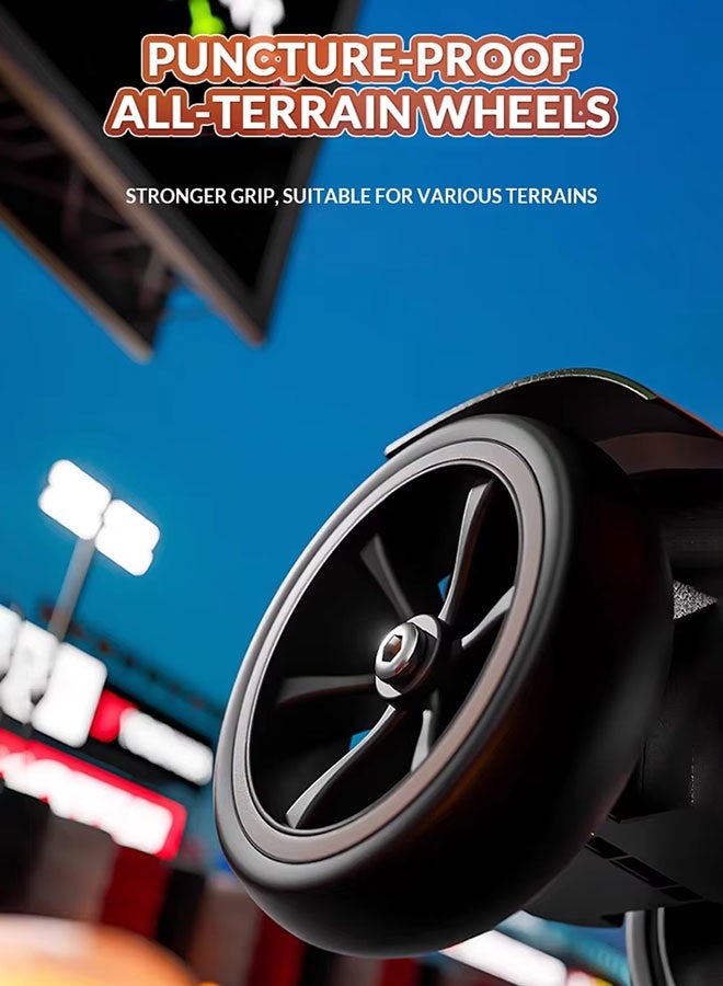 جساي تويز سيارة كارتينج كهربائية ذكية 4 في 1 للأطفال | تصميم قابل للطي، مدى تشغيل فائق، إطارات مضادة للثقب لجميع التضاريس - Image 4