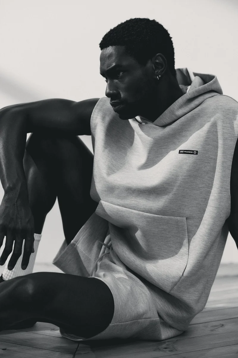 H&M  Sleeveless Sports hoodie with DryMove™ for Men | Best Price UAE