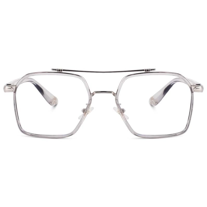 Dervin Zero Power Computer Bluelight Blocking Glasses For Men and Women | Blue Cut Computer Glasses | Anti Glare, Lightweight & Blocks Harmful Rays | Full Rim Square Glasses - Image 2
