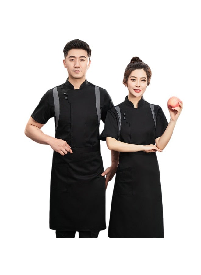 KUYING New Chef Workwear Top+Apron Set - Image 1