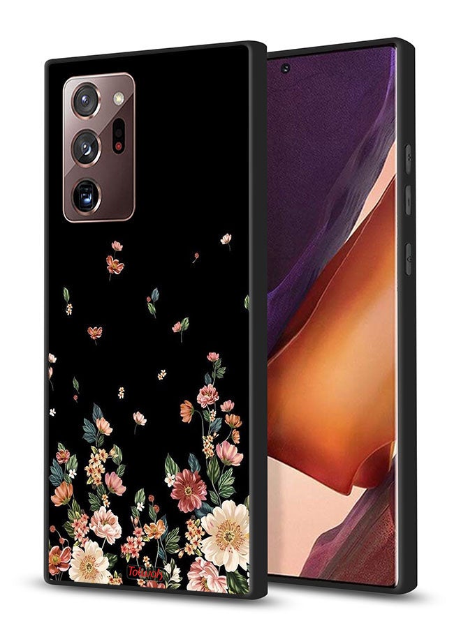 Tolwak Samsung Galaxy Note 20 Ultra 5G Protective Case Cover Small Flowers In Bottom - Image 1