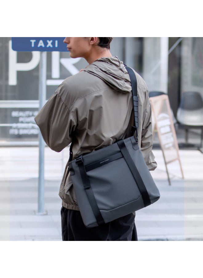 Mark Ryden Tote Bag, Men's Commuter Large Capacity Layered Shoulder Crossbody Bag, High-end Handbag For Women, Mr569 Olive Gree - Image 2