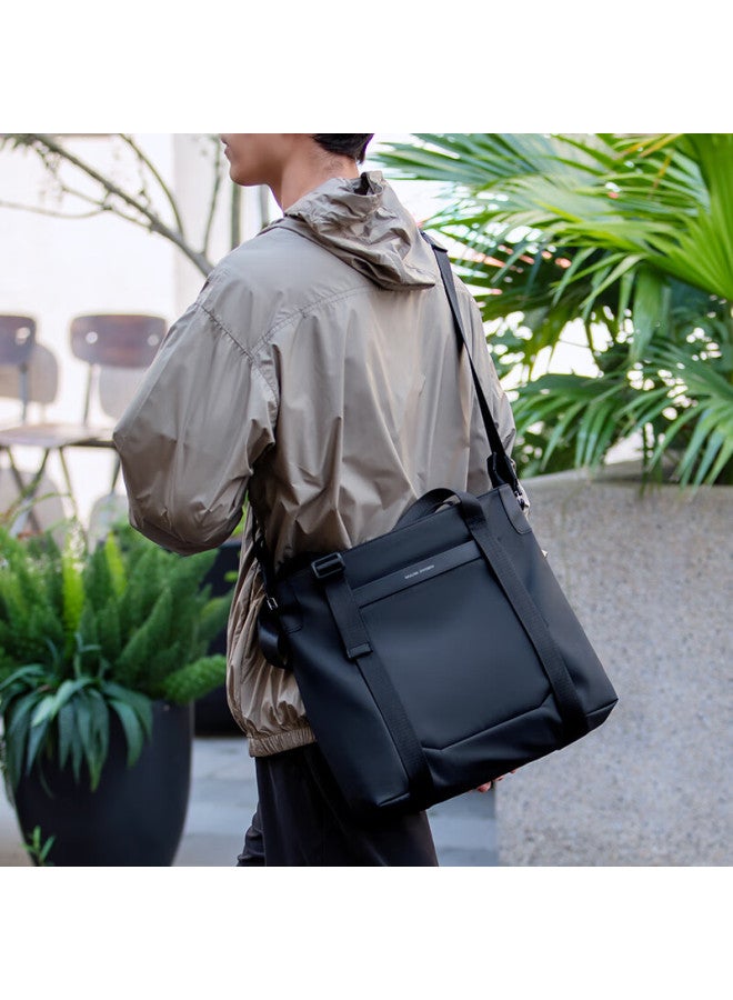 Mark Ryden Tote Bag, Men's Commuter Large Capacity Layered Shoulder Crossbody Bag, High-end Handbag For Women, Mr569 Olive Gree - Image 1