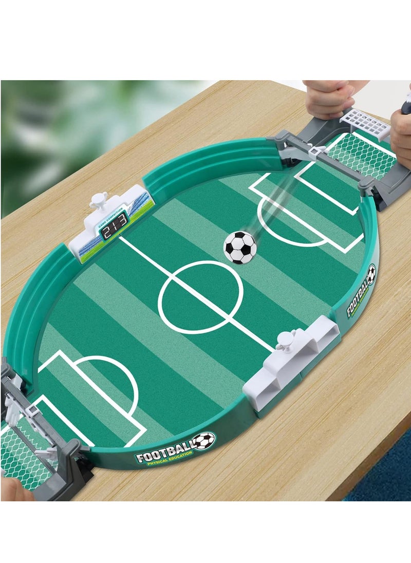 Raxoom 2022 Worlds Cup Mini Table Football Games, Portable Childrens Football Battle Table with 6 Football Parent-child Interactive Toys Mini Pressure Relief Table Soccer Early Education Toys  - Image 2