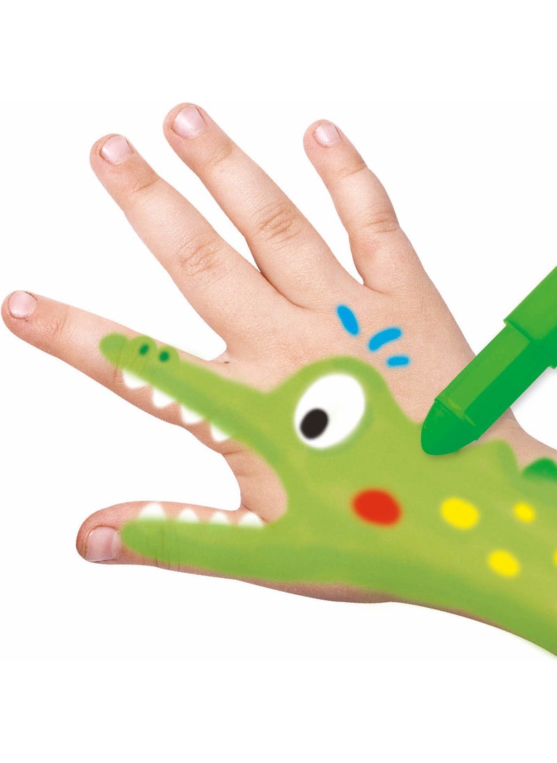 Amos - Face Paint Pen 6 Colors - Image 1