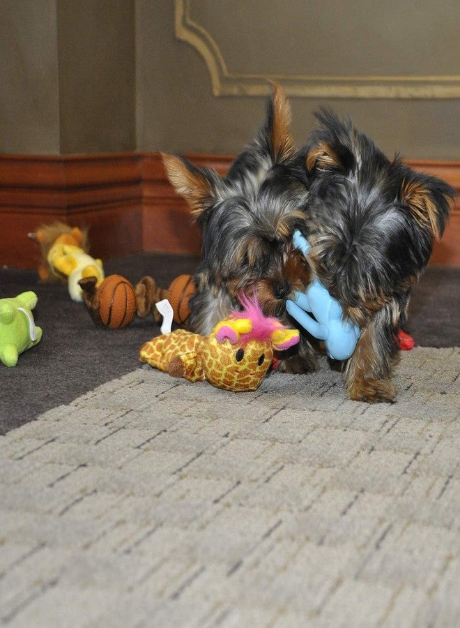 Coastal Pet Li'l Pals Plush and Vinyl Dog Toy 8" Basketball Tug (1-Unit) - Image 2