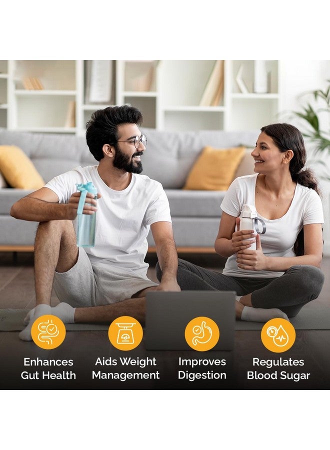 Trunativ تروناتيف ألياف يومية | تخفيف الانتفاخ، الغاز، الإمساك وحموضة المعدة | غير معدلة وراثيًا | التحكم في مستويات السكر في الدم | بديل قشور السيليوم وبديل الإيزابغول | خالي من الجلوتين | مسحوق غير منكه | 100 جرام (عبوة واحدة) - Image 3