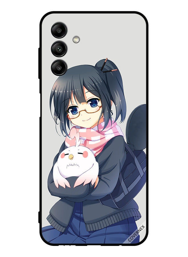 Covernex Protective Case Cover For Samsung Galaxy A04s Girl Holding Pet Art - Image 1