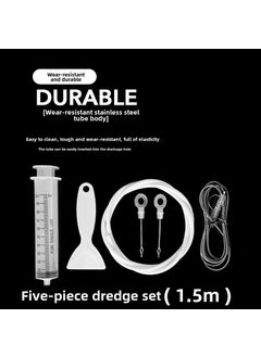 Generic Refrigerator Drain Unblocker Wire for Easy CleaningDredge five-piece set -1.5 meters Dredge five-piece set -1.5 meters 