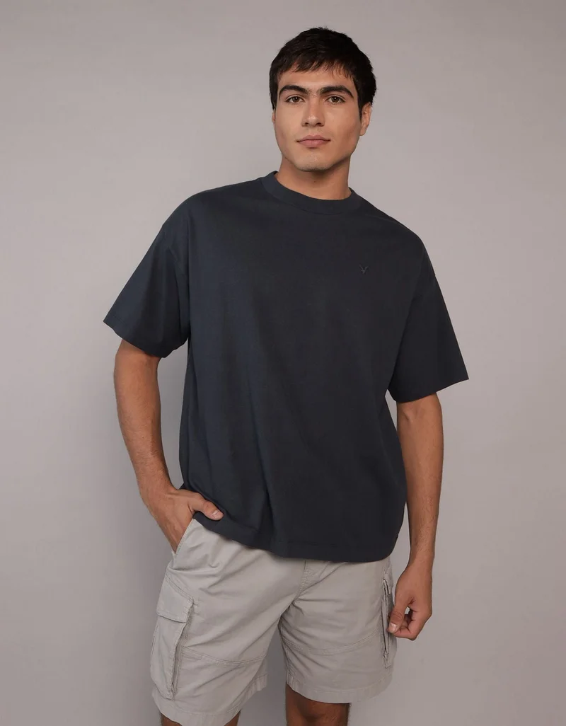 American Eagle AE Oversized Crewneck T-Shirt