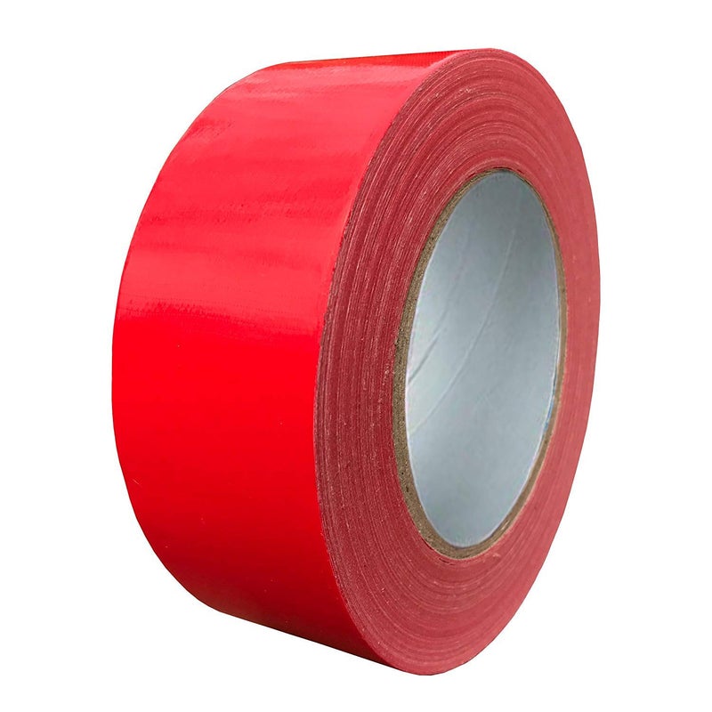 EXA Duct Tape 1.88 Inches x 60 Yards, Duct Tape for Crafts (Red) - Image 1