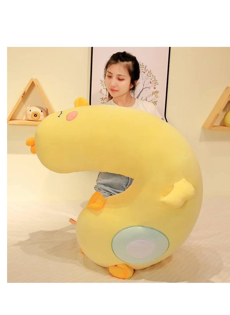null - della duck giant cuddly body pillow plush 100 ؤة - Image 1