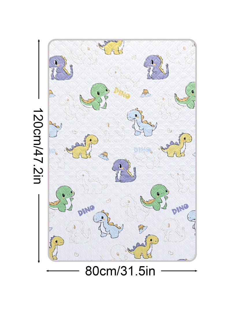 URbazaar Baby Waterproof Bed Pad Washable Mattress Pad Reusable Underpads Bed Wetting Incontinence Cover for Baby Toddler Children and Adults - Image 2