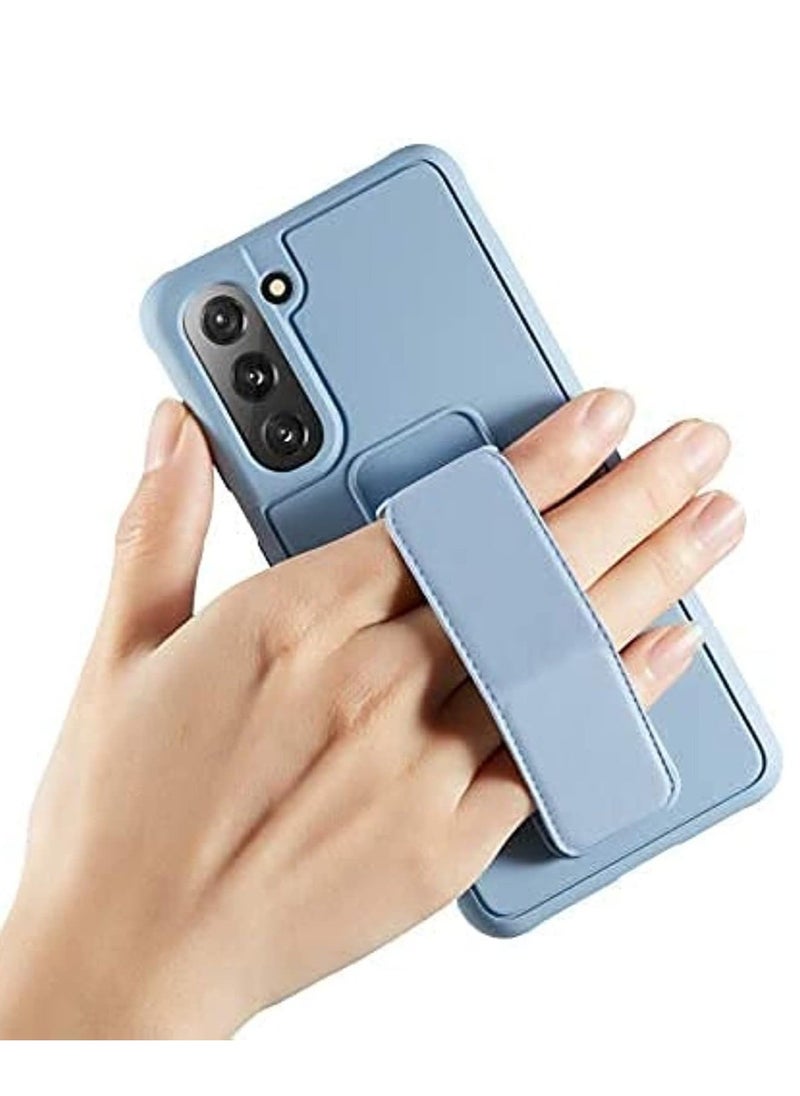 Samsung Galaxy S24 PLUS Case Cover Magnetic Car Mount Kickstand  Holder, Premium Silicone Vertical  Horizontal Hand Strap and Grip with Multi Stand for Samsung Galaxy S24 PLUS - Image 2