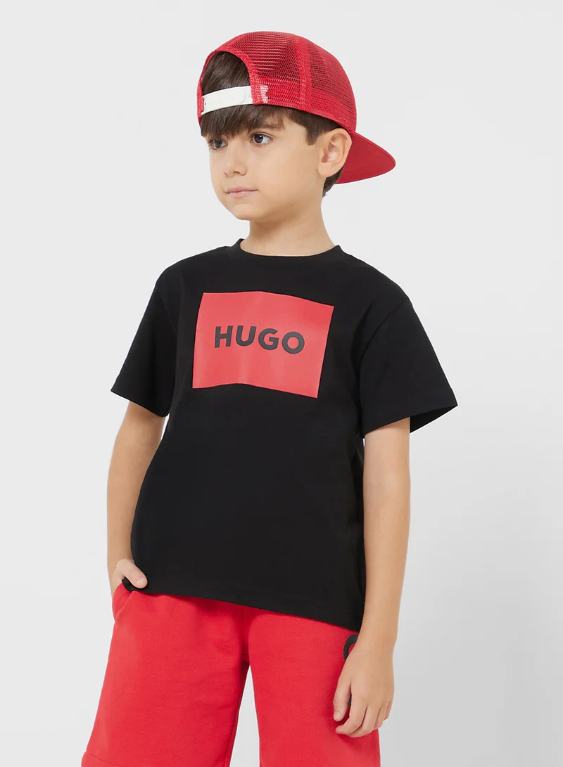 HUGO Kids Logo T-Shirt